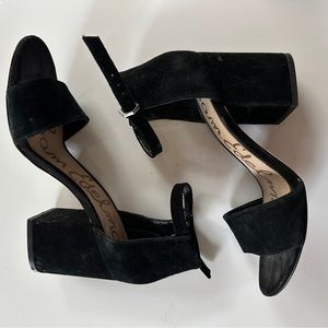 Sam Edelman Suede Block Heel Size 6